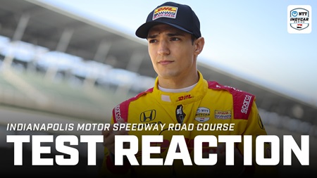 thumbnail for Drivers React to Test Day at Indianapolis Road Course