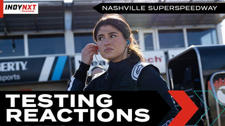 thumbnail for Drivers React to Nashville Superspeedway Test