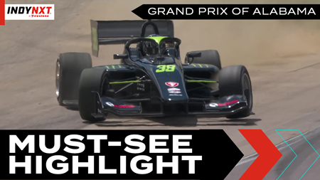 thumbnail for Hailie Deegan Hangs on After Wild Slide at Barber