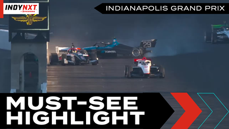thumbnail for James Roe Crashes in Closing Laps at Indianapolis