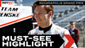 Thumbnail for Dennis Hauger Gives Andretti Global Weekend Sweep at Indy