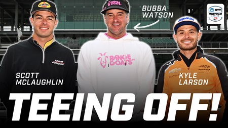 thumbnail for Bubba Watson Swaps Fairways for Fast Lane at Indy