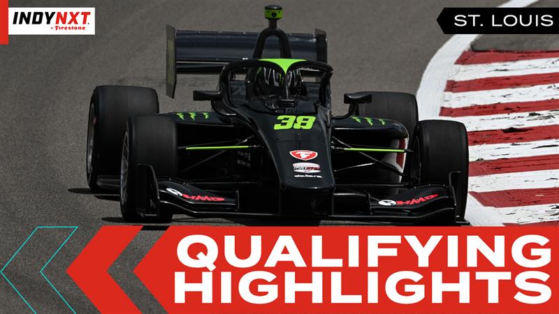 thumbnail for Qualifying Highlights: INDY NXT by Firestone at World Wide Technology Raceway