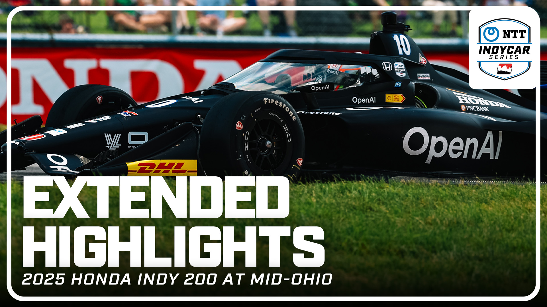 thumbnail for Extended Race Highlights: 2025 Honda Indy 200 at Mid-Ohio