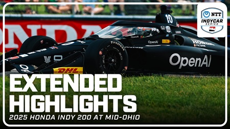 thumbnail for Extended Race Highlights: 2025 Honda Indy 200 at Mid-Ohio