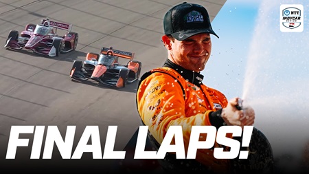 thumbnail for Rivals O’Ward & Newgarden Battle To Finish