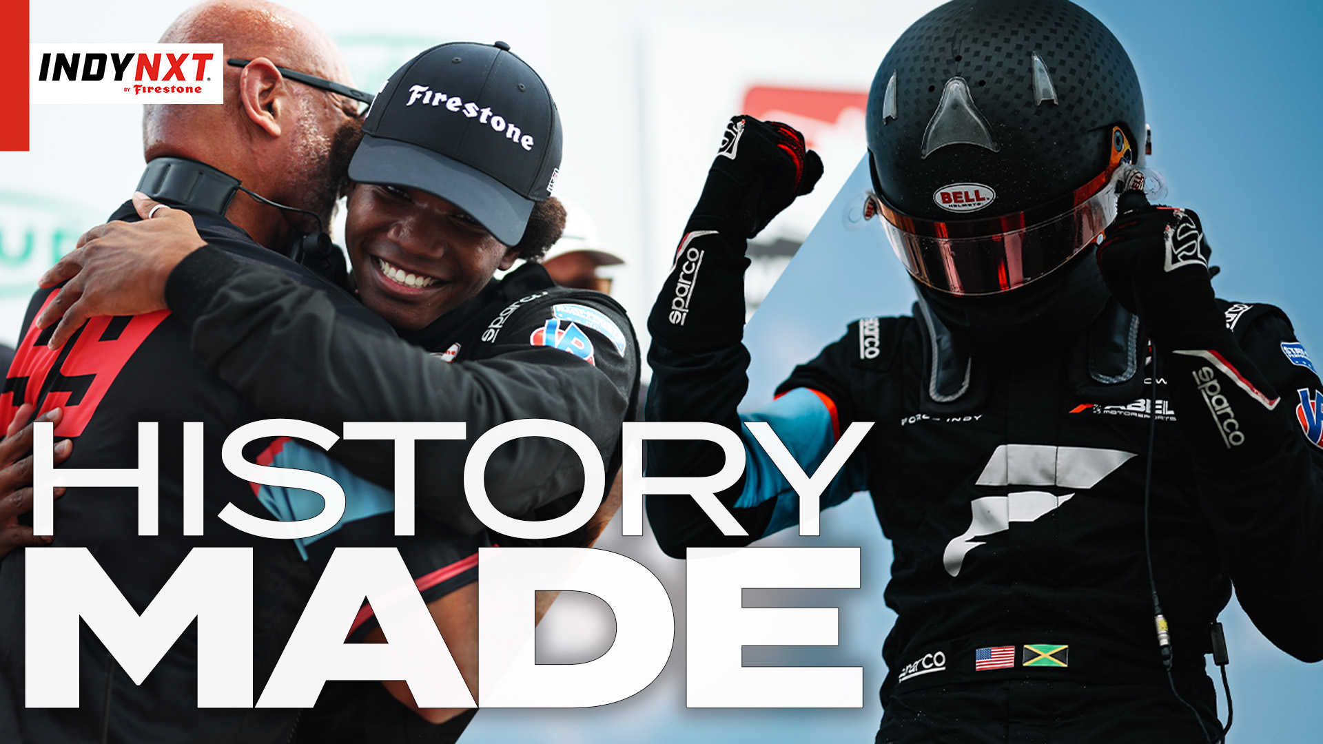 Thumbnail for Myles Rowe Makes Indy NXT by Firestone History at Iowa