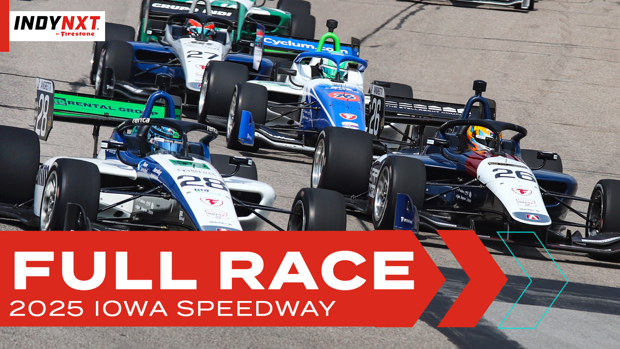 Thumbnail for Full Race: 2025 INDY NXT by Firestone at Iowa Speedway