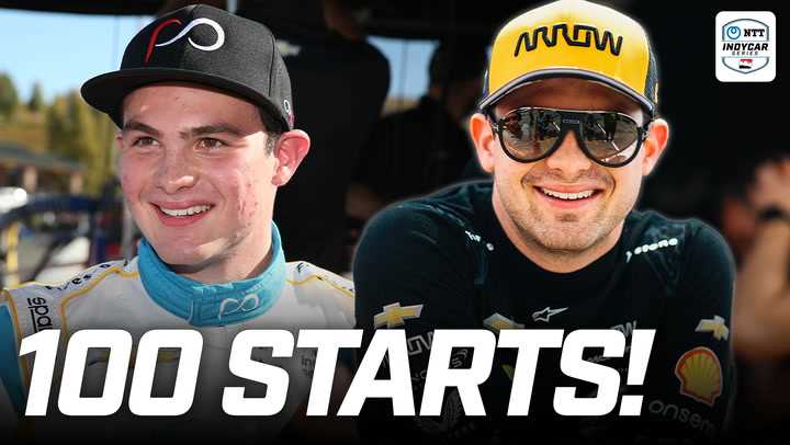 Pato O’Ward Reaches Century Mark in INDYCAR SERIES