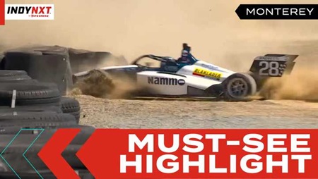 thumbnail for Dennis Hauger Takes Wild Ride in Practice