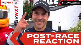 Thumbnail for Drivers React After the Race at Milwaukee
