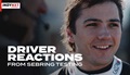 Thumbnail for Drivers React Following Preseason Testing at Sebring