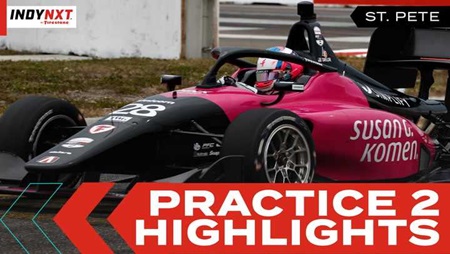 thumbnail for Practice 2 Highlights: 2026 INDY NXT by Firestone Grand Prix of St. Petersburg