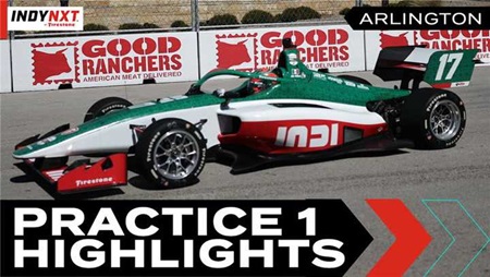 thumbnail for Practice 1 Highlights: 2026 INDY NXT by Firestone Grand Prix of Arlington