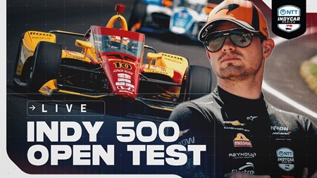 thumbnail for Watch Live: 2026 Indianapolis 500 Open Test