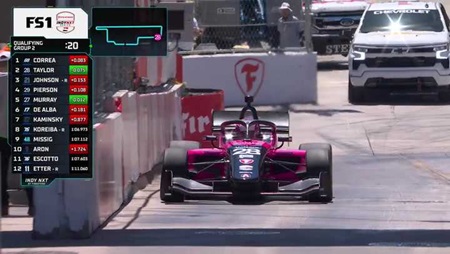 thumbnail for Qualifying Highlights: 2026 INDY NXT at Detroit