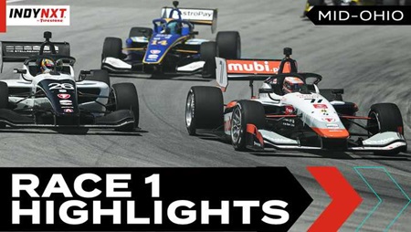 thumbnail for Race 1 Highlights: 2026 INDY NXT at Mid-Ohio