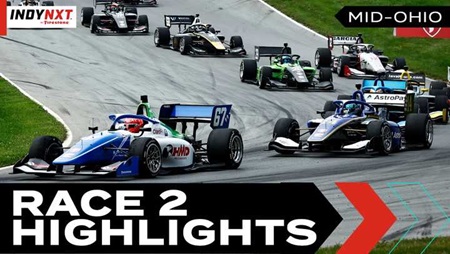 thumbnail for Race 2 Highlights: 2026 INDY NXT at Mid-Ohio