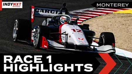 thumbnail for Race 1 Highlights: 2026 INDY NXT at Laguna Seca